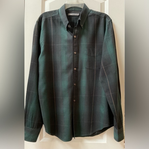 Vince Lightweight Flannel Button Down - Picture 1 of 4